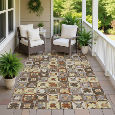 Tapis intérieur / extérieur lavable à la machine Chantille ACN2553