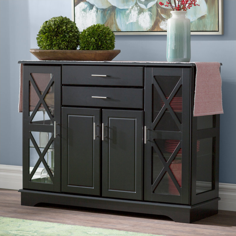 Carey-Ann 47.25'' Sideboard, Black