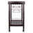 Maryln Wood Bar Cart