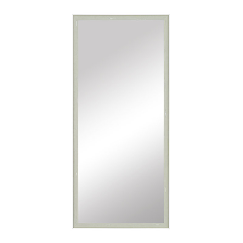 Collection Waldo, miroir pleine longueur, miroir de vestiaire idéal, verre True Reflections, cadre en bois, incliné contre le mur ou fixé au mur
