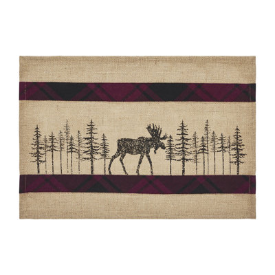 Ensemble de 2 napperons Arjon Moose 13 x 19