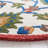 Blossom Hand Tufted Wool/Cotton Oriental Rug in Green/Ivory/Blue-80638656