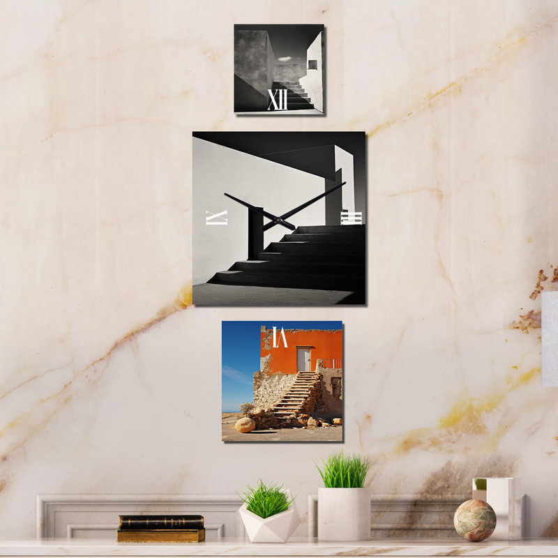 Madyline Metal Wall Clock