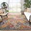 Samarkand 123 Area Rug In Blue / Red-1713420137