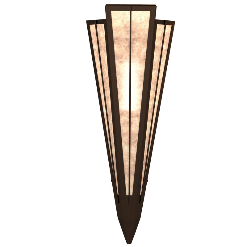 Brum Flush Mounted Sconce, Timeless Bronze