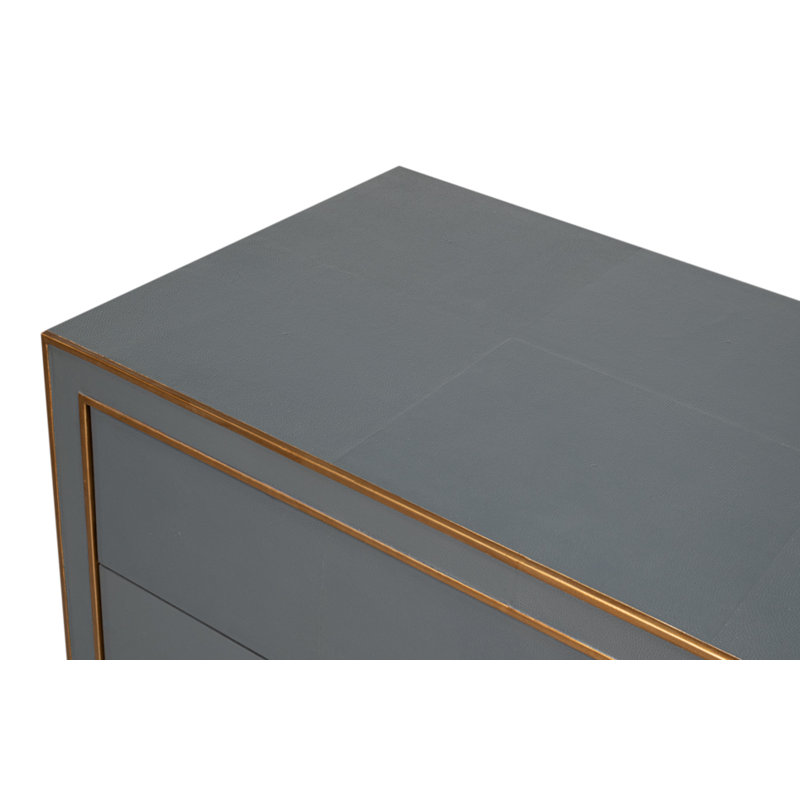 Shagreen 76'' W Sideboard, Gray