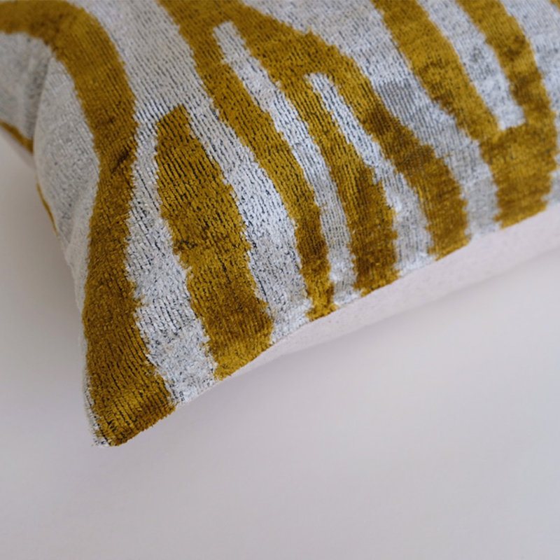 Frye Feather Throw Pillow, Animal Print 1