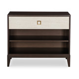Stocked Single Drawer Large Nightstand