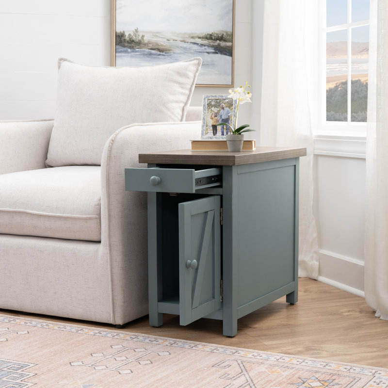 Brenai End Table with Storage