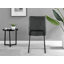 Tierra Modern Chrome Metal & Marble Effect Round Dining Table Set with 4 Chairs-87470495-81866963
