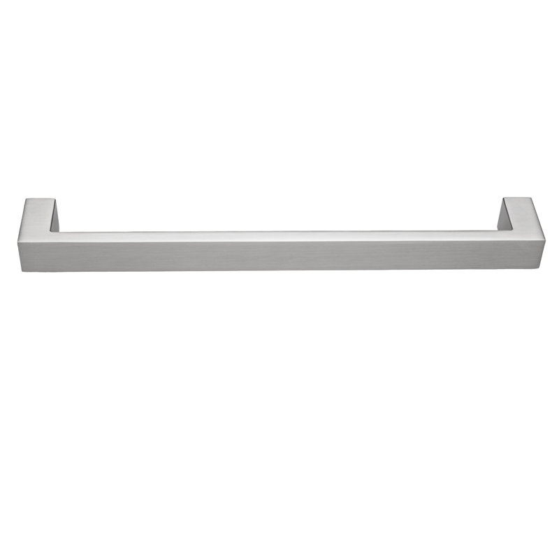 Poignée d’appareil architectural nickel satiné de centre à centre 12 po, Nickel satiné, 12"