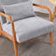 Chaise d'appoint Mid-Century