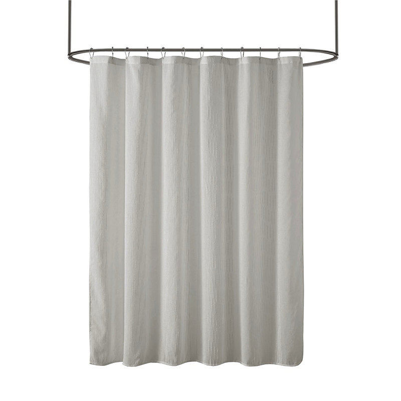 Rideau de douche diaphane, Gris