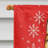 Double Sided 40'' H x 28'' W Polyester Christmas House Flag