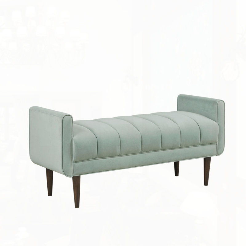 Upholstered Modern Accent Bench