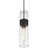 Nash 1 Light LED Pendant - Matte Black Finish-1529690987