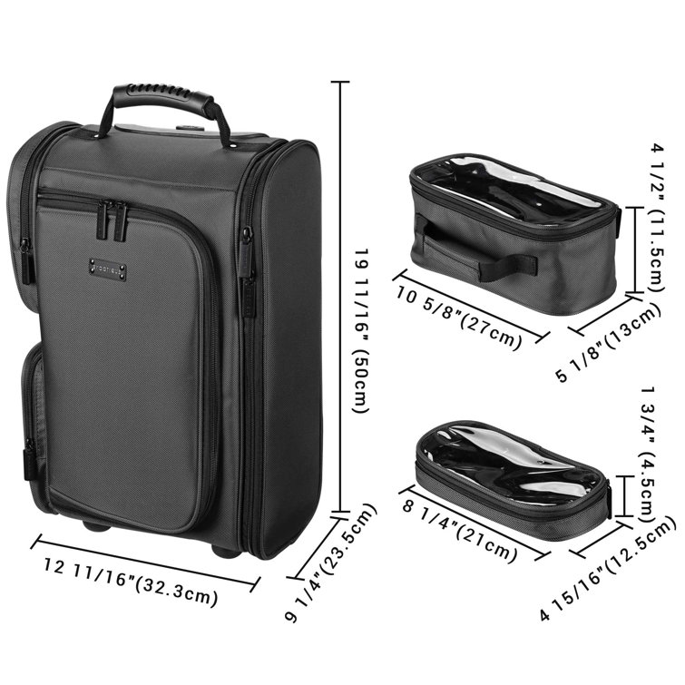 Sterilite Stack and Carry 2 Layer Handle Plastic Box Set