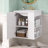 Modern Bathroom Vanity with Side Storage