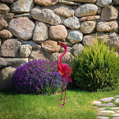 Flamant rose foncé 23 po