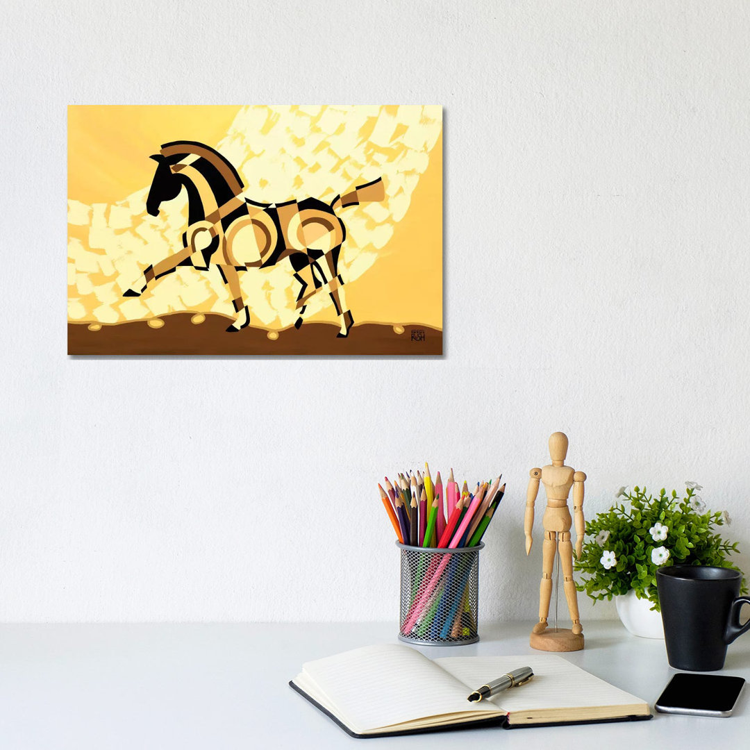 Passage Of Equus von Barbara Rush - No Frame Gallery-Wrapped Canvas Giclée on Canvas