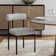 Dahlia Upholstered Counter Stool with Metal Frame