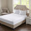 Surmatelas moelleux imperméable hypoallergénique en duvet synthétique