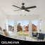 Ventilateur de plafond 52 po-1970496253