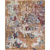 Overdyed One-of-a-Kind 8' 2" X 10' 2" Hand Knotted Area Rug