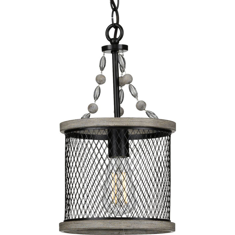 Millsaps 1 - Light Lantern Pendant, Black