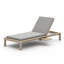 Chaise longue simple inclinable avec coussins 78,75 po Solano-88478766-88478767