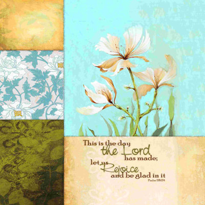 «Rejoice Light Flowers», impression sur toile tendue