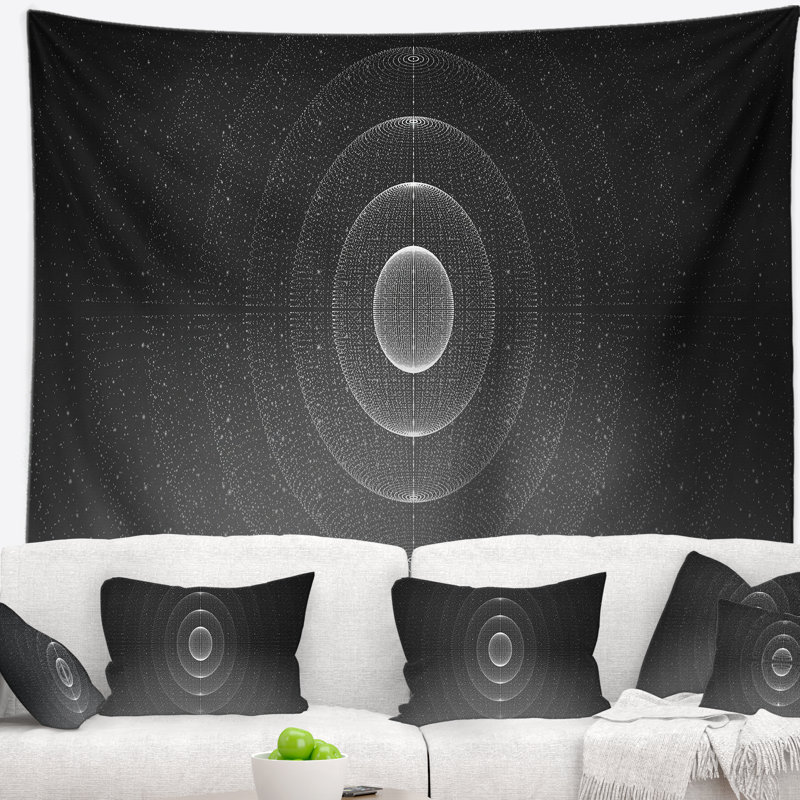 Tapisserie d’arrière-plan abstract vector interstellar space, H 78 po x l 92 po