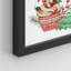 «Eggnog Gingerbread Seasonal Illustration», impression encadrée sur papier, 4 pièces-97770278-97770282
