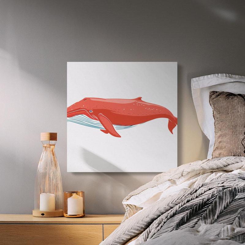 Rieger 1 Piece Wrapped Canvas Wall Art Set, 20x20