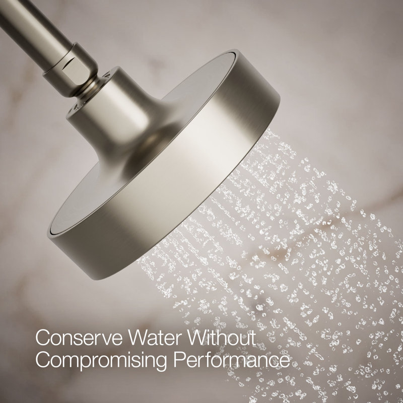 Purist 2.5 GPM Fixed Shower Head, Vibrant Brushed Nickel