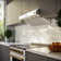 Bari Espresso 30" Under Cabinet 400CFM Range Hood, with additional Brass Filter Handles
