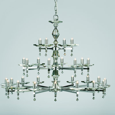 Mineral 28-Light Candle Style Chandelier