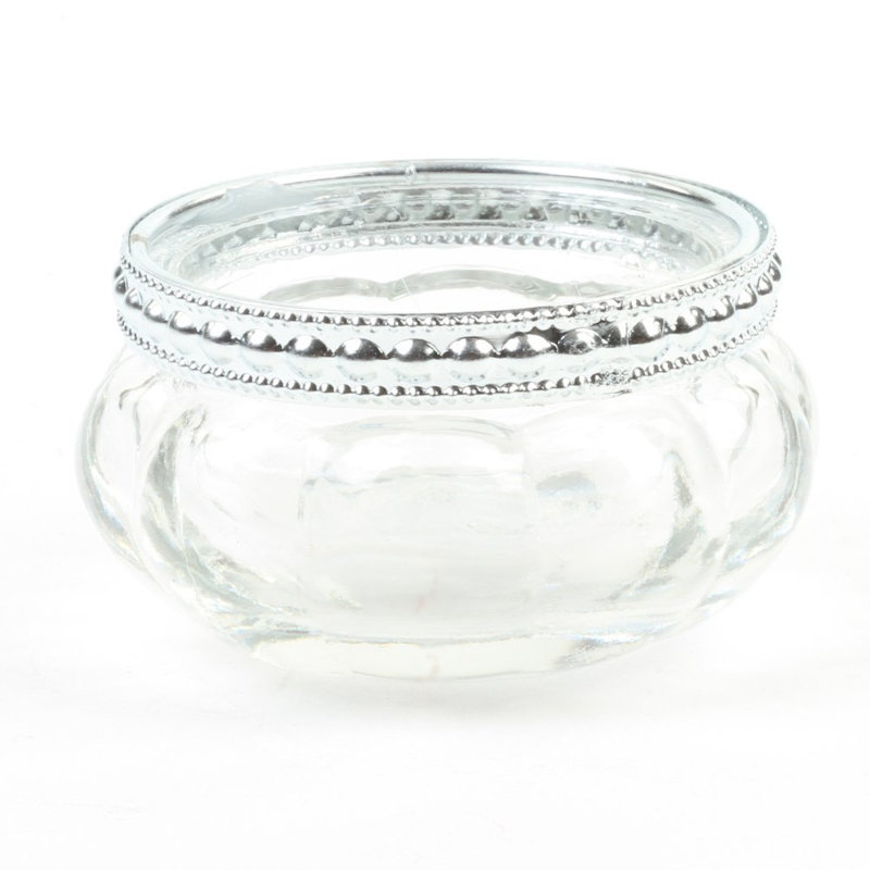 Porte-photophore en verre