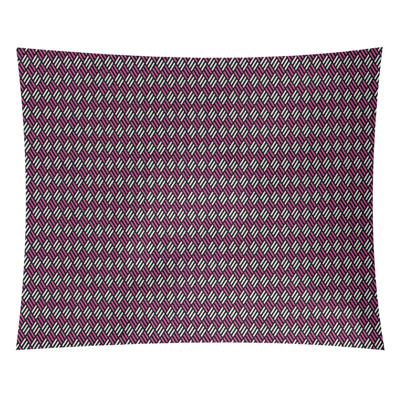 Tapisserie «Avicia Stripe Diamonds» par Katelyn Elizabeth, Intérieur, H 91 po x l 107,5 po