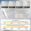 Smart Toilet With Built-in Bidet Seat, Auto Open/close & Foot Sensor, Warm Water Dryer, Led Display, Night Light, Heated Seat