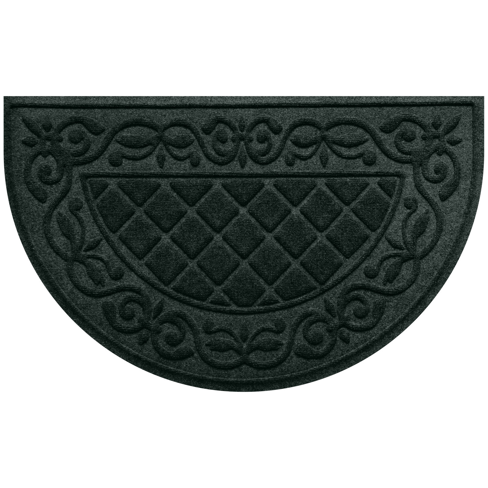 WaterHog Tristan 24 in. x 39 in. Indoor Outdoor Door Mat, Evergreen