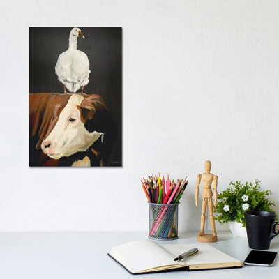 Two's Company by Suzy Redmond - Gallery-Wrapped Canvas Giclée on Canvas