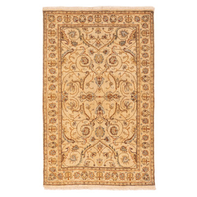 Finest Oushak Beige Rug 3'1" x 4'11"