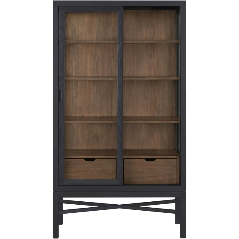Becki Owens x Surya Marin Bookcase, (5 Shelves) 72"H x 40"W x 18"D