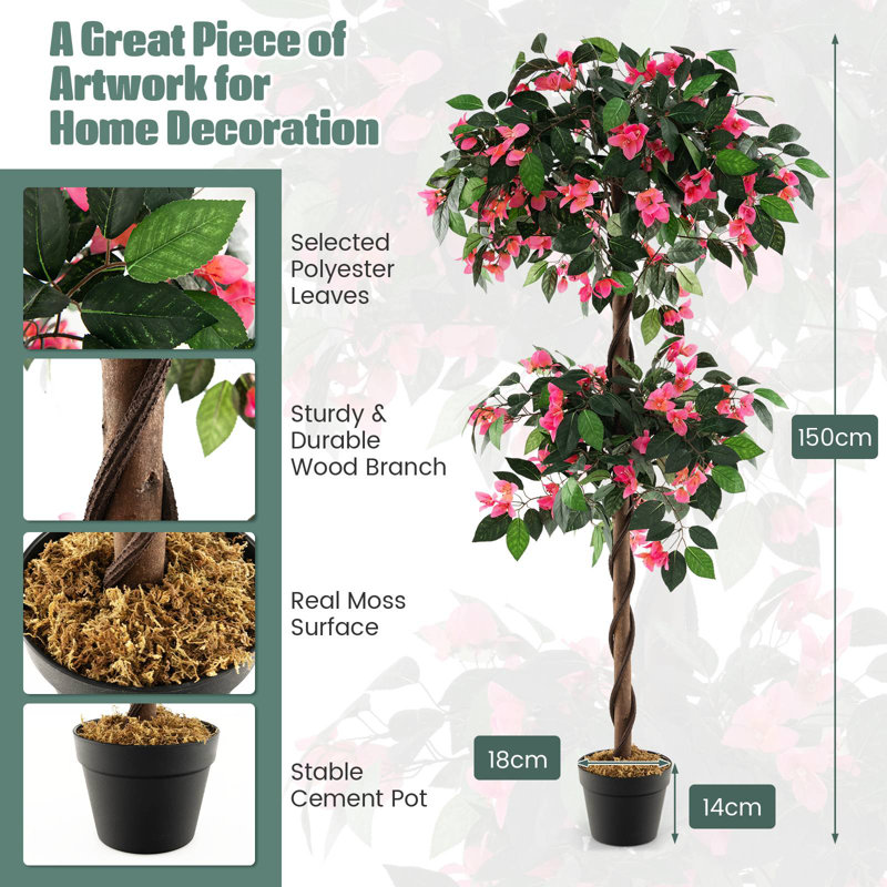 150cm Faux Tree in Planter