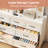 7-Drawer Metal Dresser in White, Modern Tall Storage Cabinet for Bedroom, Living Room, Hallway, or Entryway-348750516