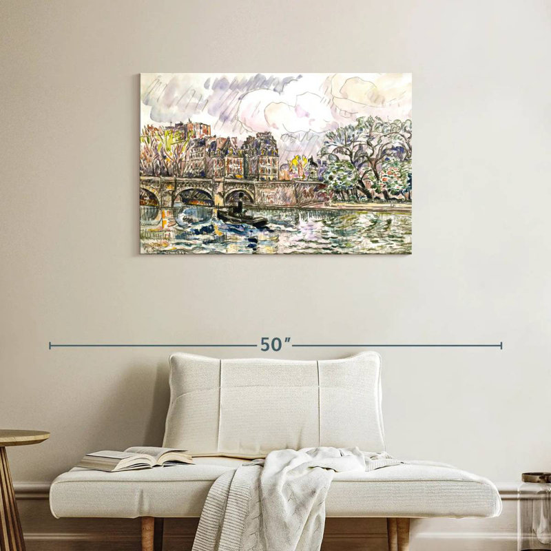Sirci Paris La Place Dauphine, H 24 po x l 36 po