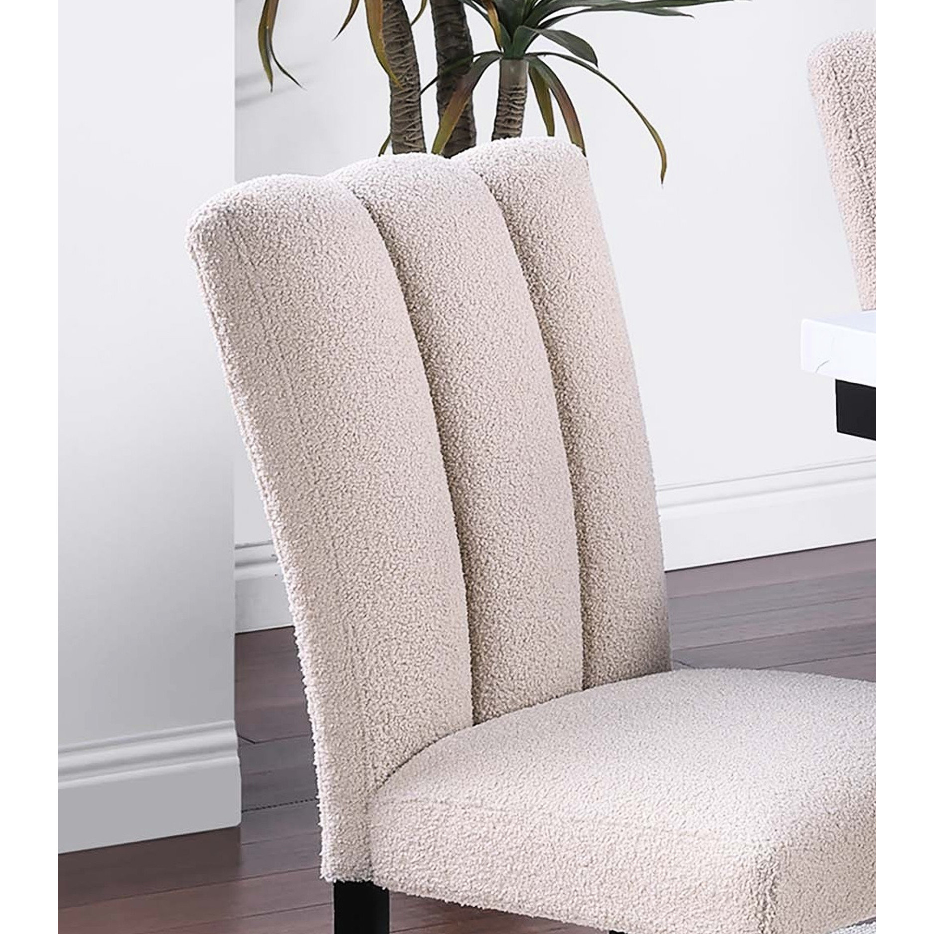 Red Barrel Studio® Modern 2Pc Dining Chairs With Soft Fabric Seating ...