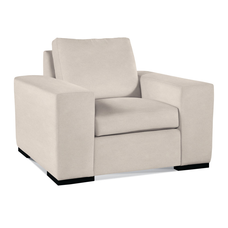 Memphis Armchair, Black, Elite Dove Linen