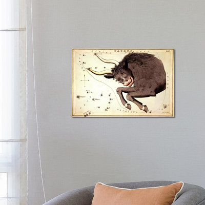 Taurus Constellation Ll by Sidney Hall - Wrapped Canvas Gallery-Wrapped Canvas Giclée
